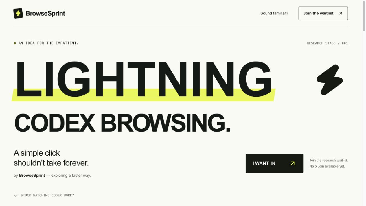 BrowseSprint screenshot 1