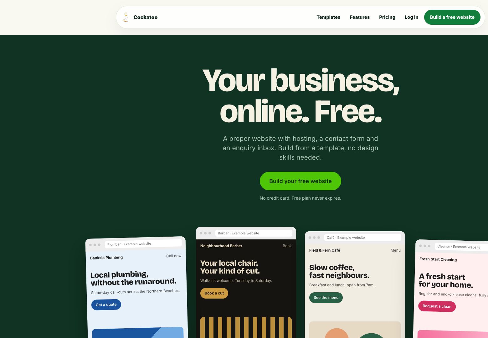 Cockatoo screenshot 1