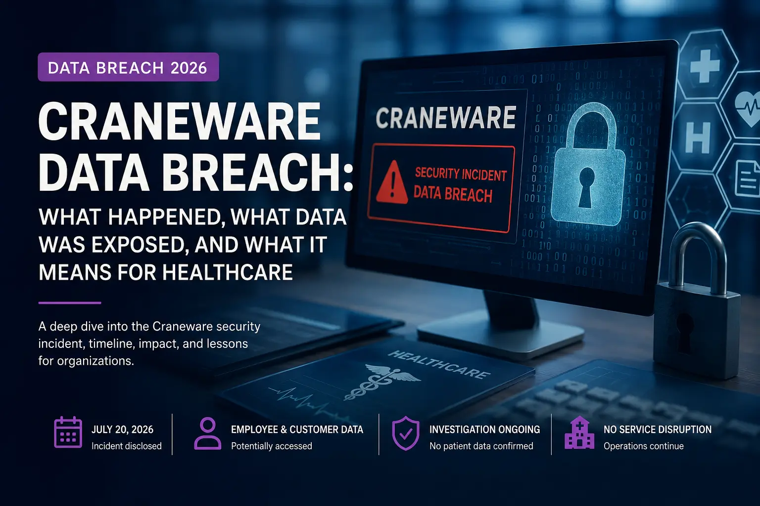 Craneware Data Breach 2026: What Happened, What Data Was Exposed, and What It Means for Healthcare