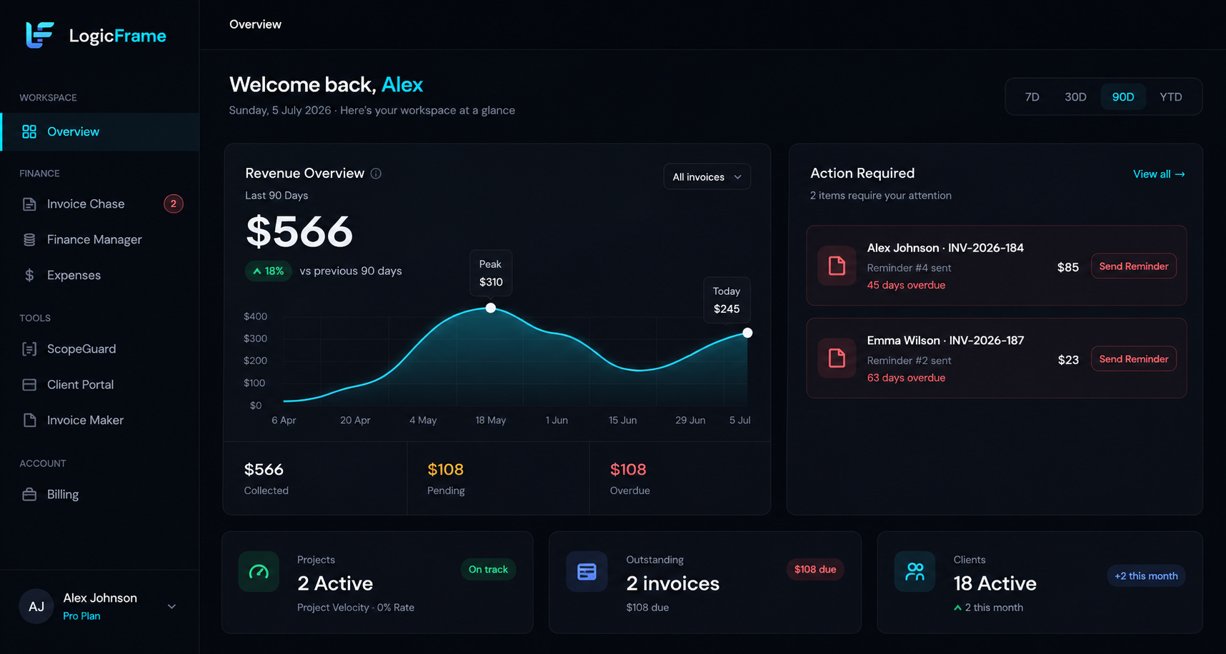 LogicFrame screenshot 1