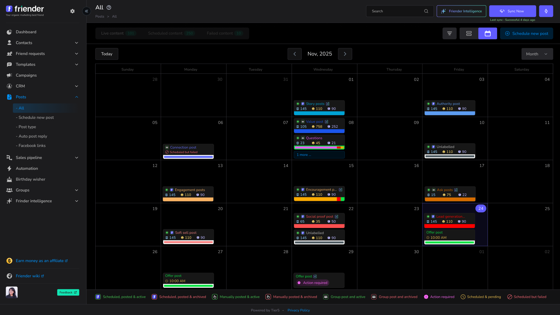 Friender screenshot 1