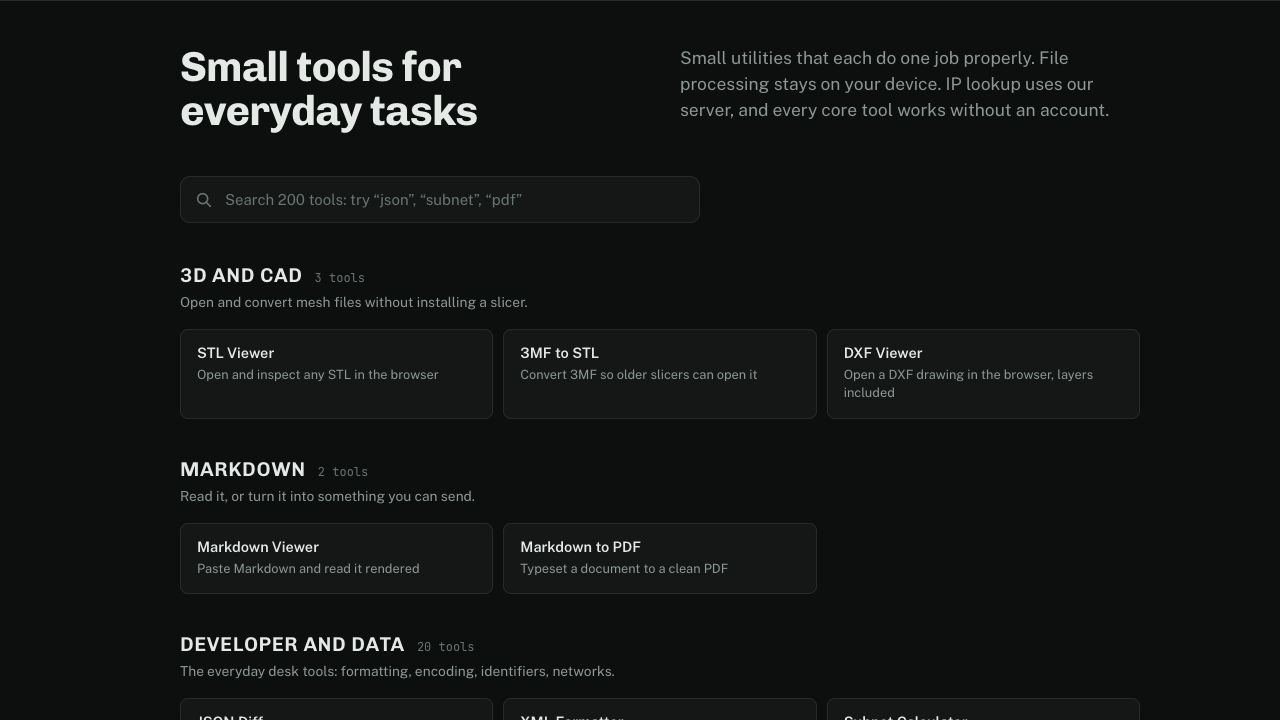 GizmoBench screenshot 1