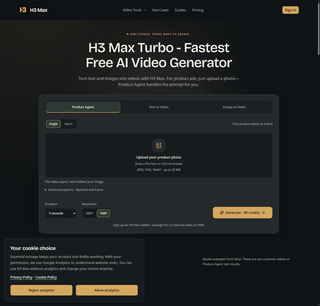 H3 Max screenshot 1