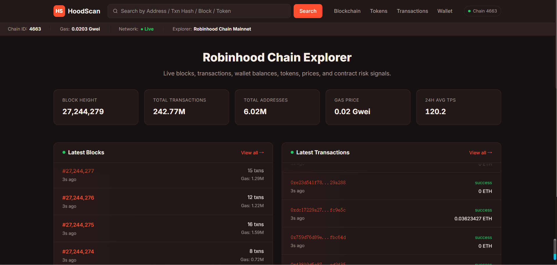 HoodScan screenshot 1