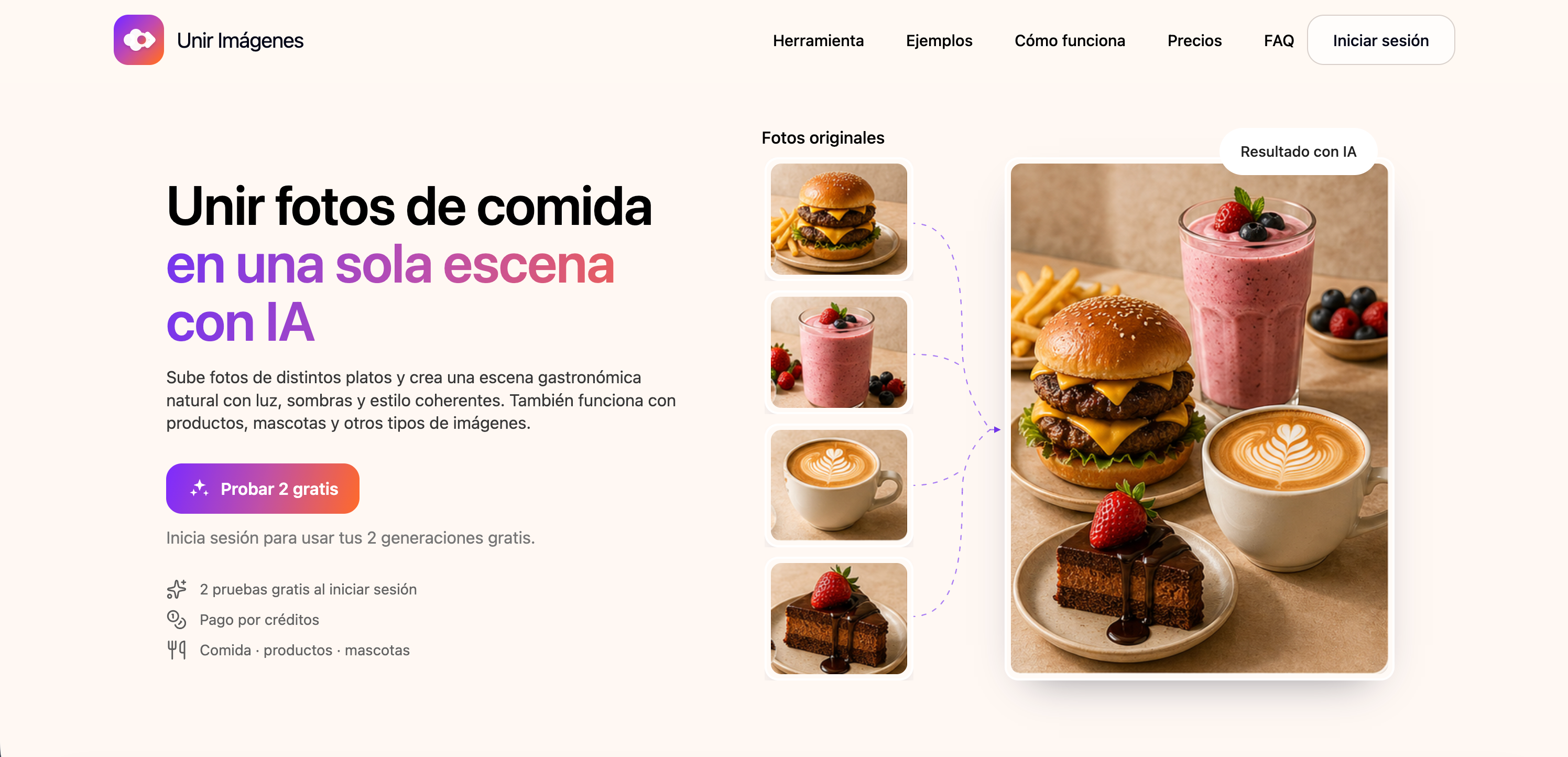 Unir Imágenes screenshot 1