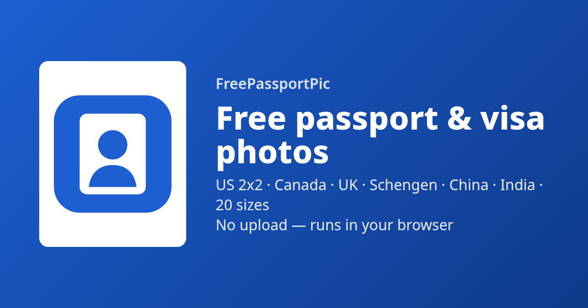 FreePassportPic logo
