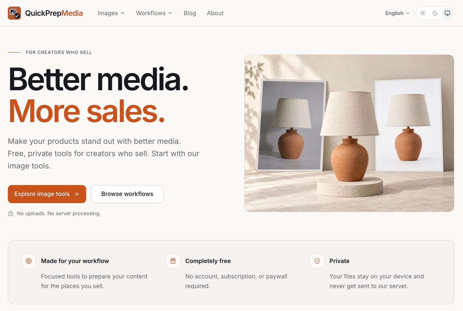 QuickPrepMedia screenshot 1