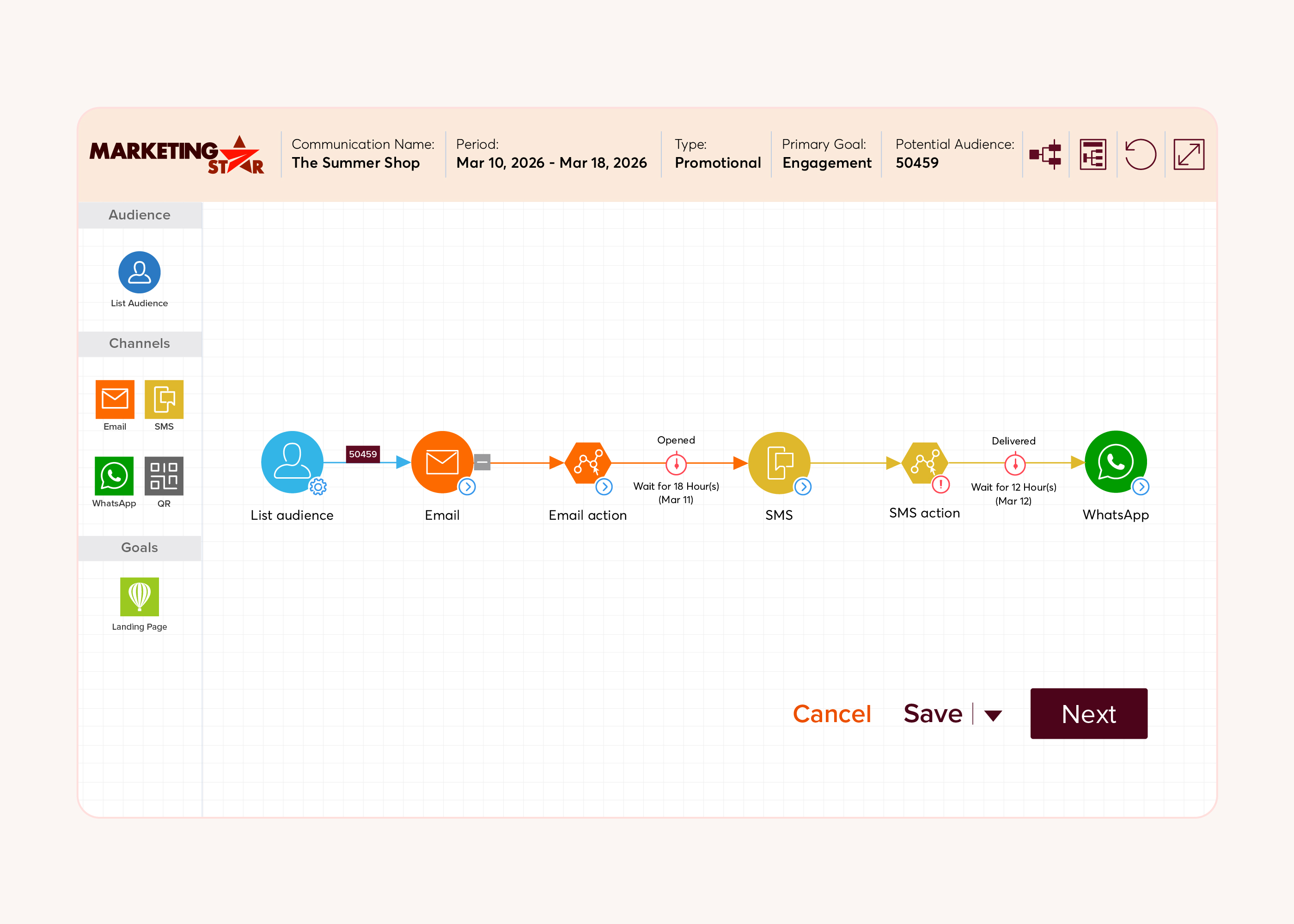 Marketing Star screenshot 1
