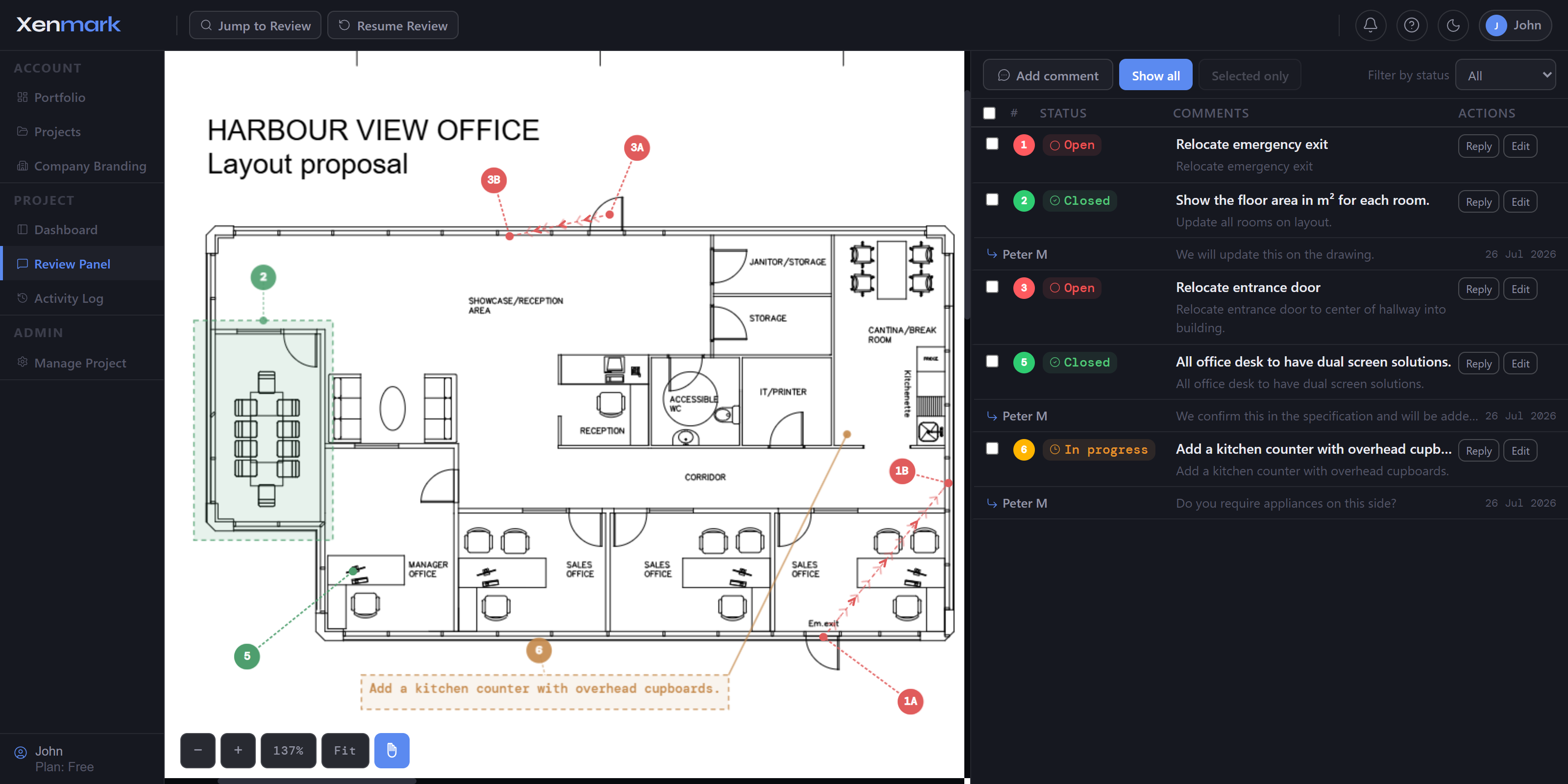 Xenmark screenshot 1