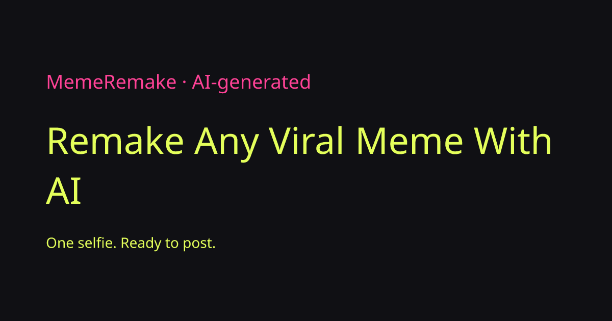 MemeRemake screenshot 1