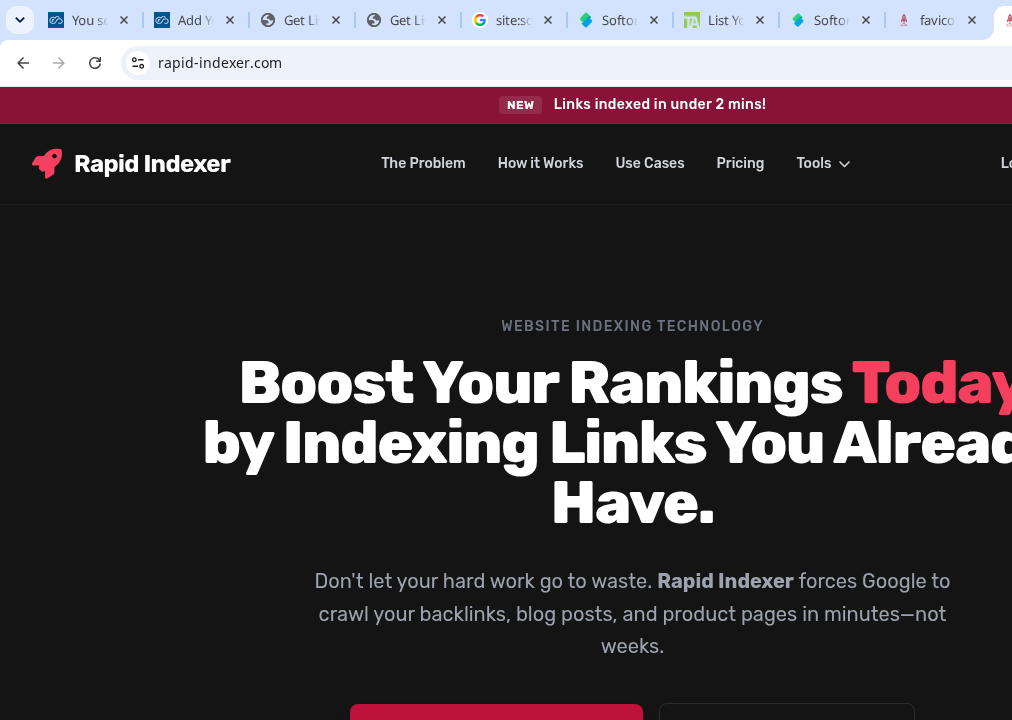 Rapid Indexer screenshot 1
