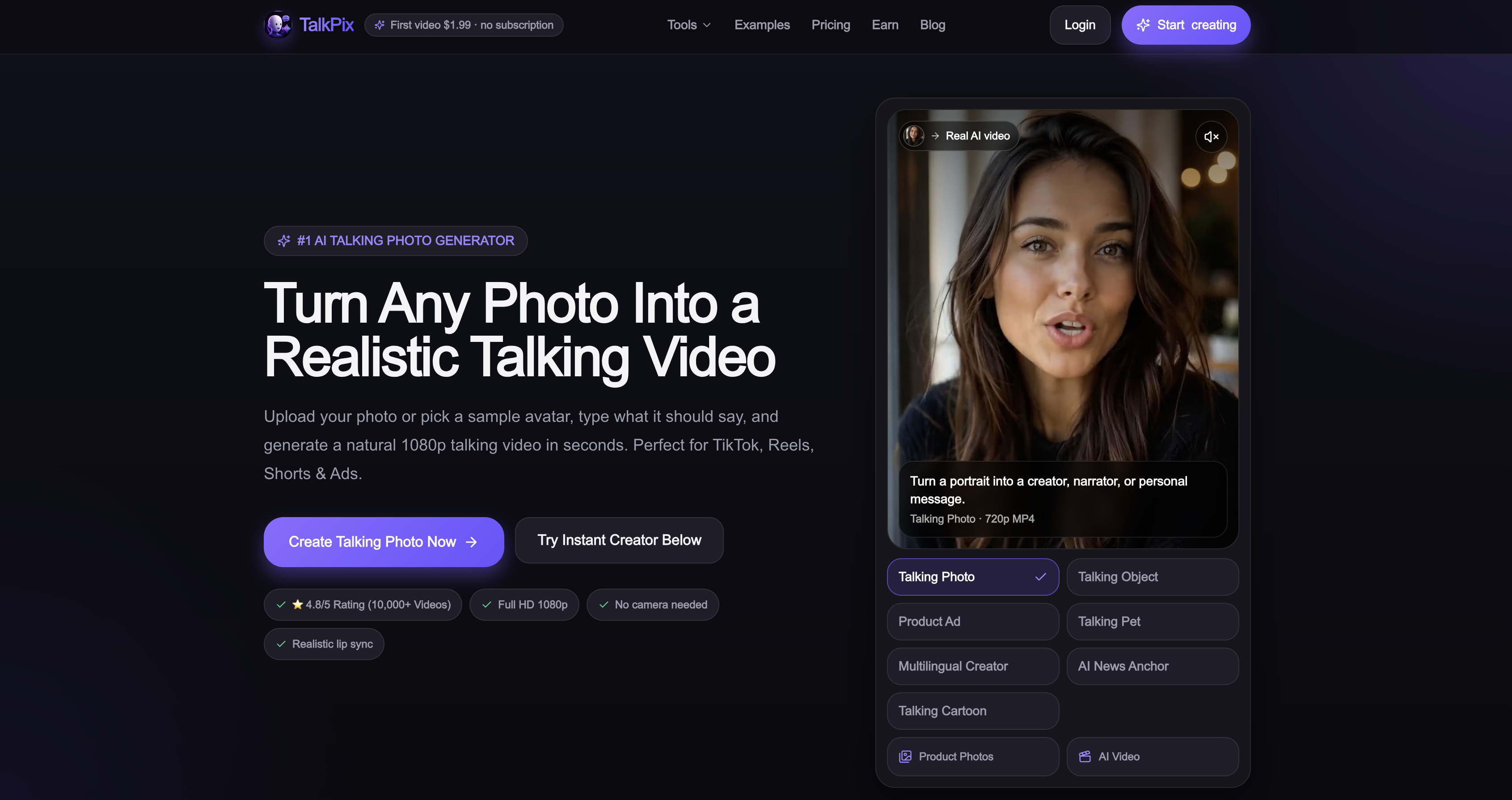 TalkPix AI screenshot 1