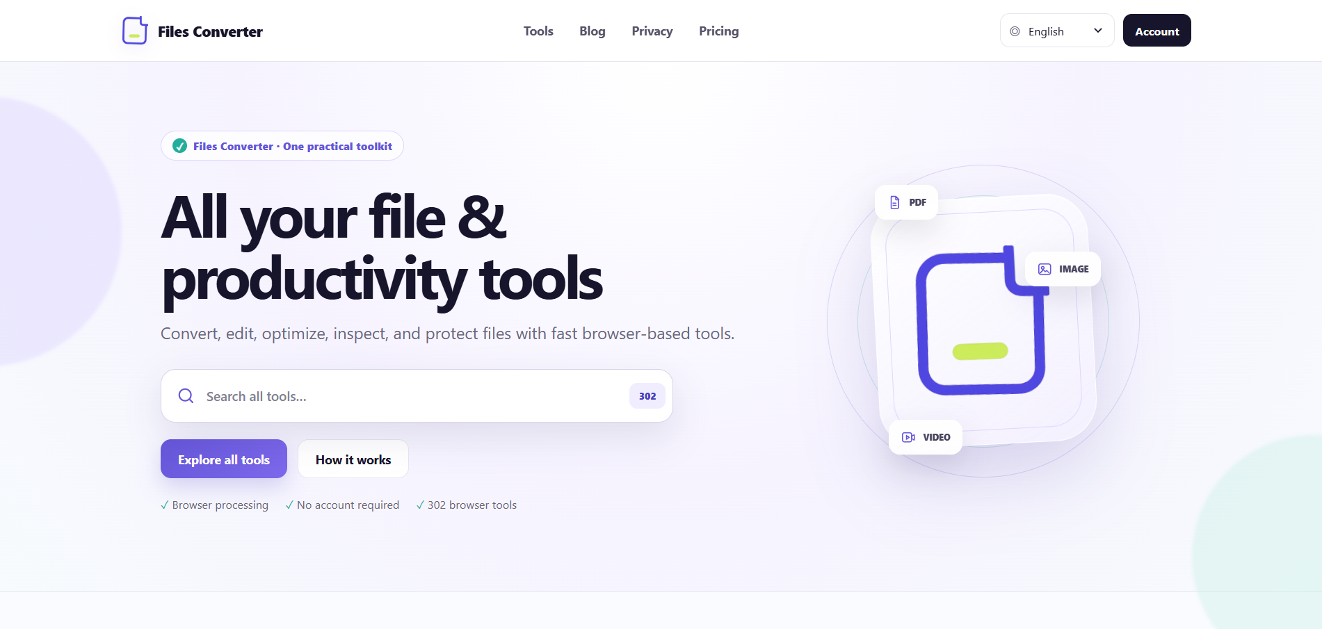 Files Converter screenshot 1