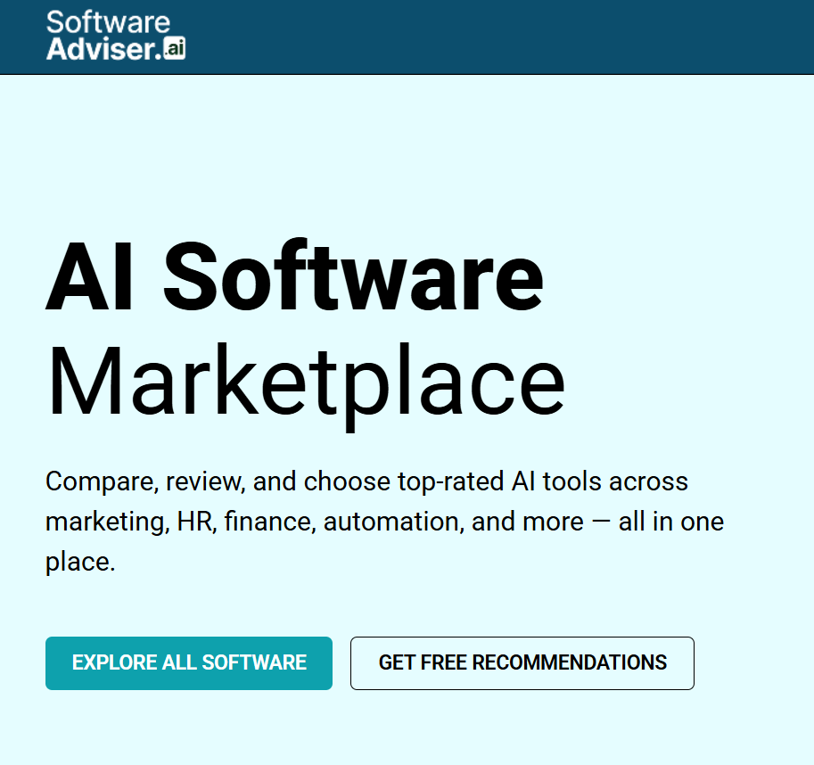Software Adviser screenshot 1