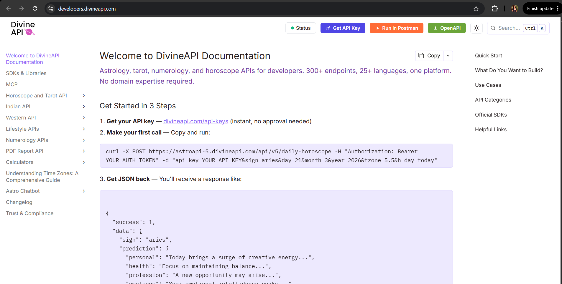 DivineAPI screenshot 1