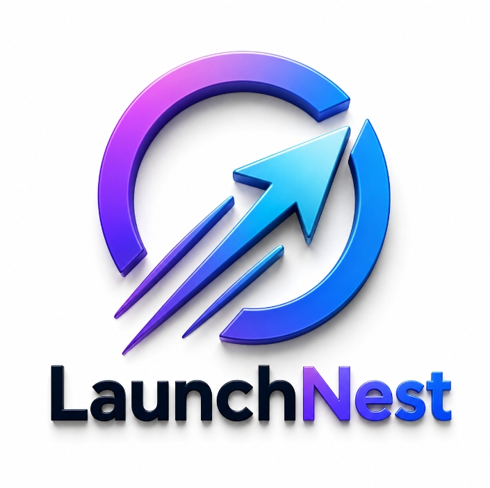 LaunchNest LN logo