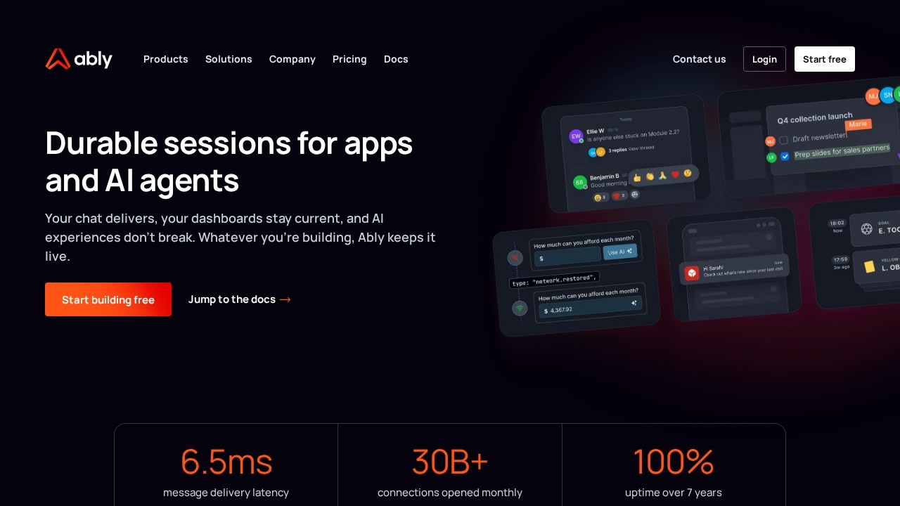 Ably screenshot 1
