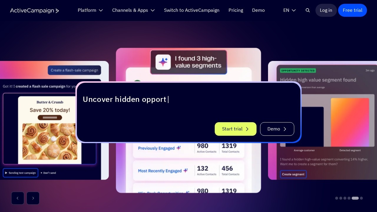 ActiveCampaign screenshot 1