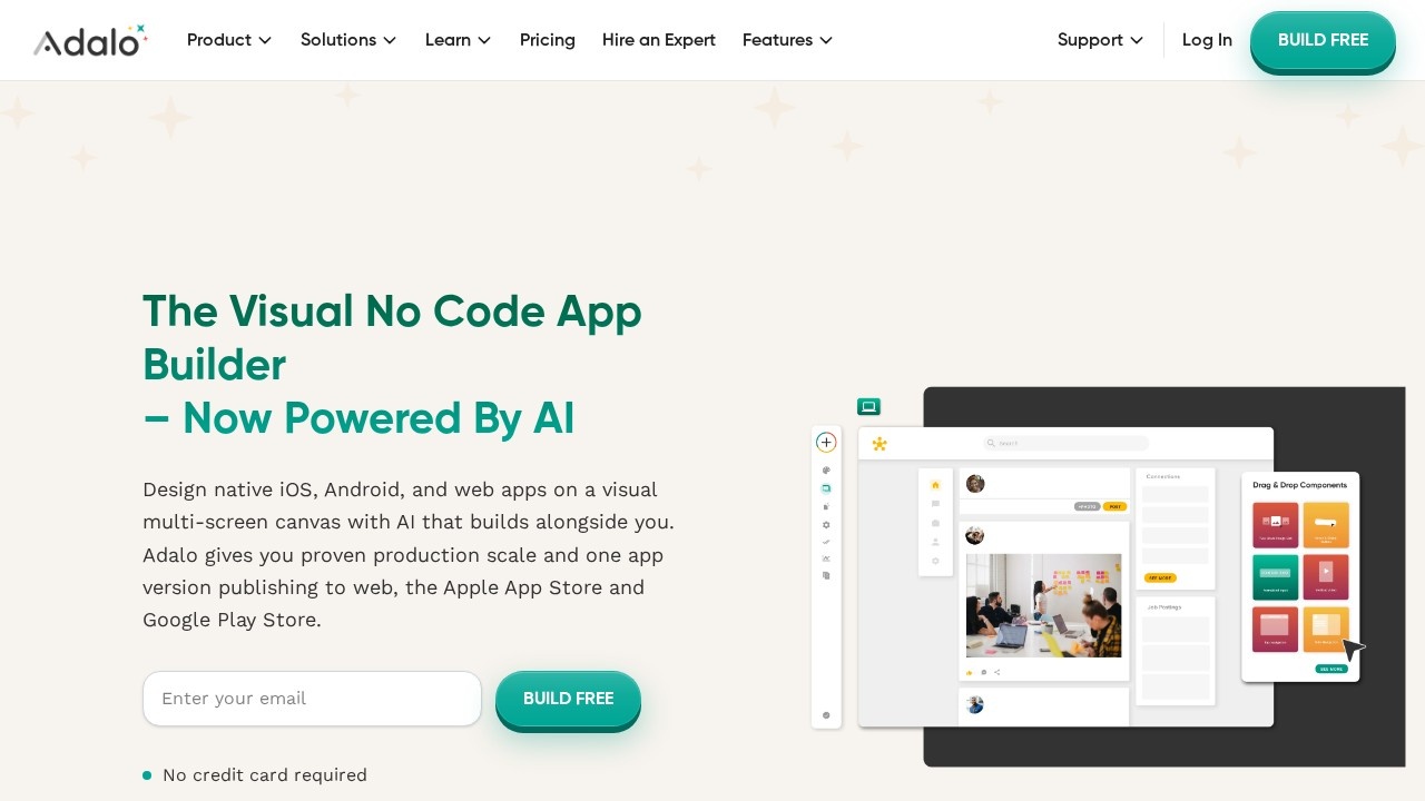 Adalo screenshot 1