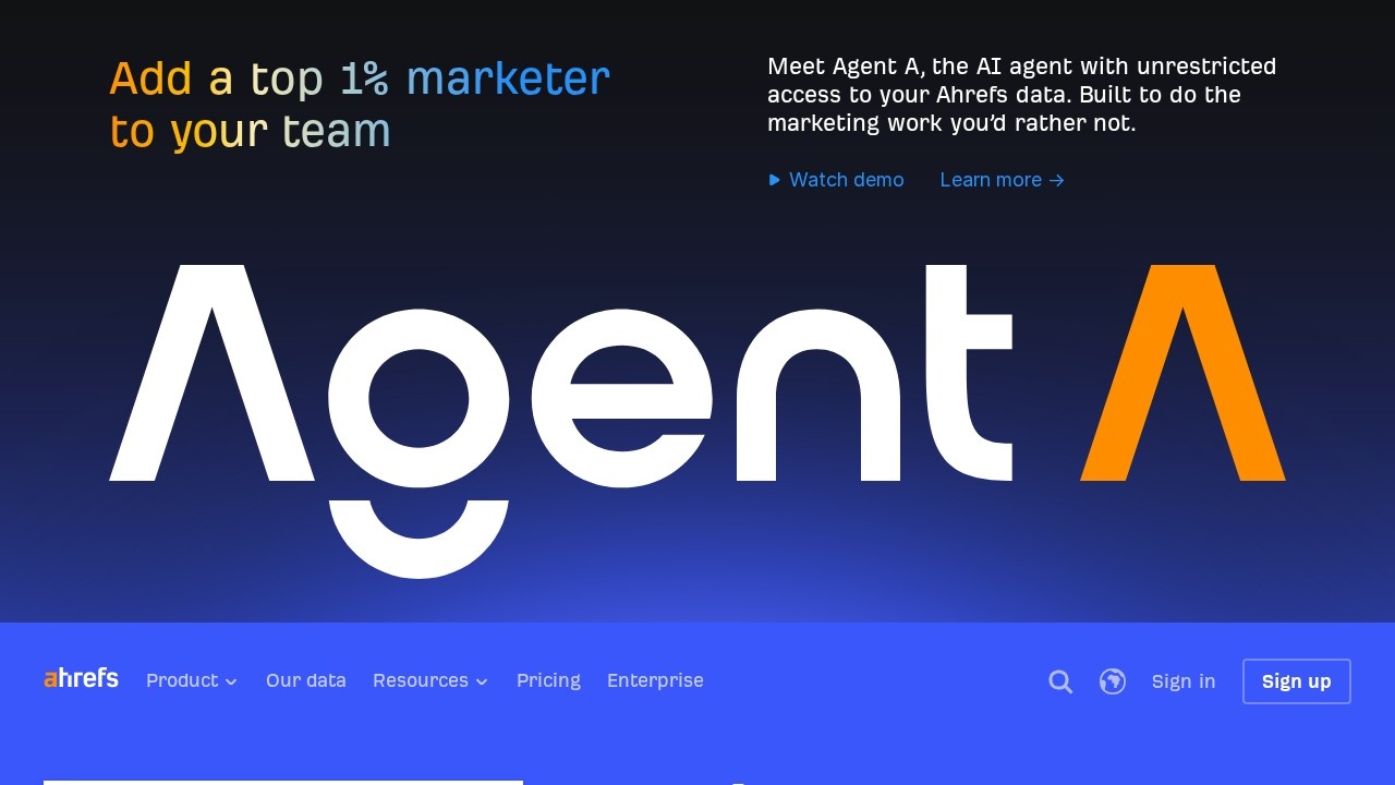 Ahrefs screenshot 1