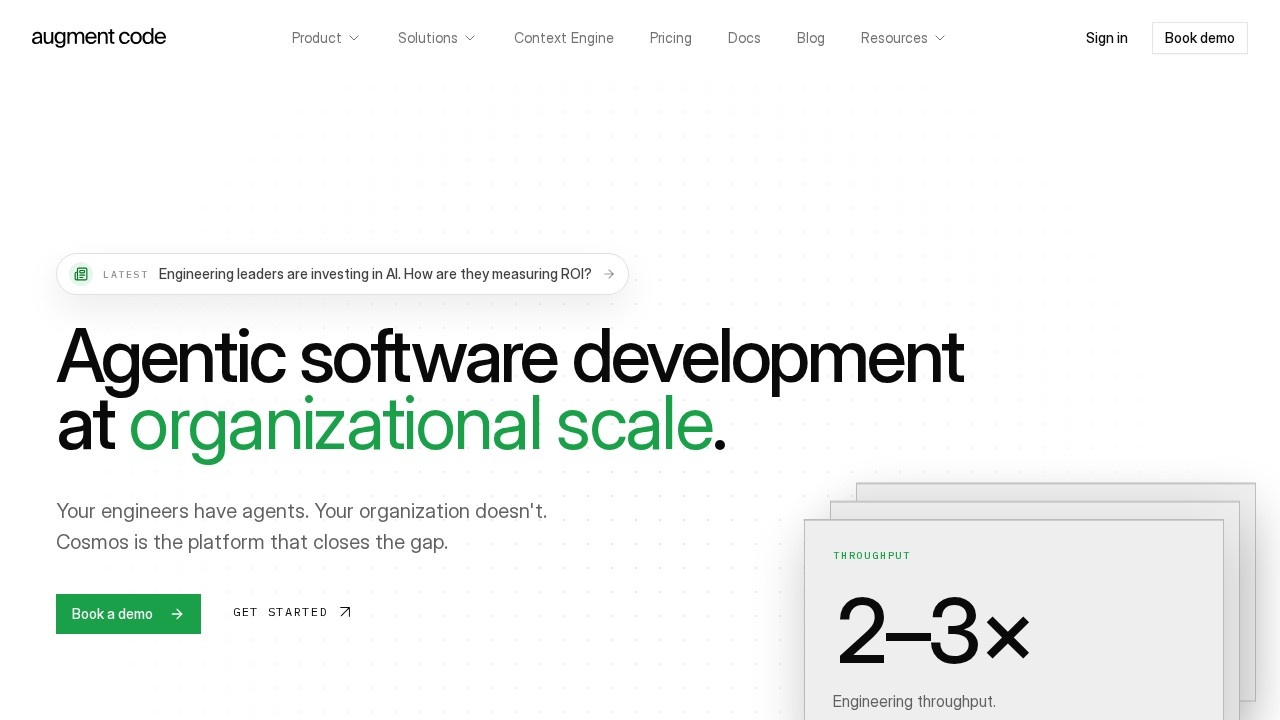 Augment Code screenshot 1