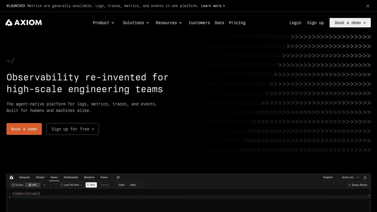 Axiom screenshot 1