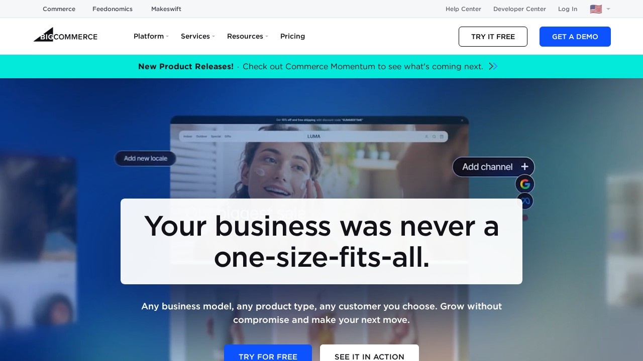 BigCommerce screenshot 1