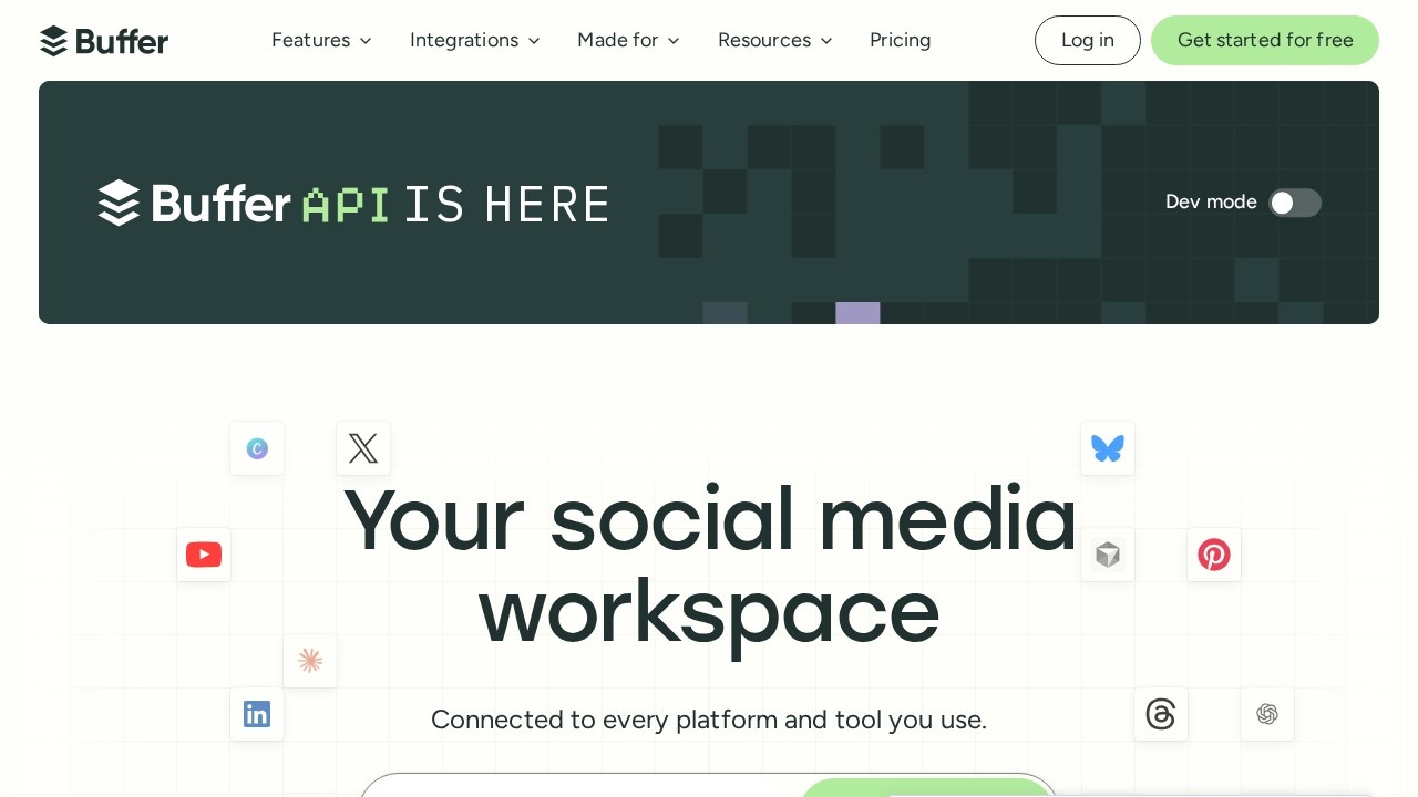 Buffer screenshot 1