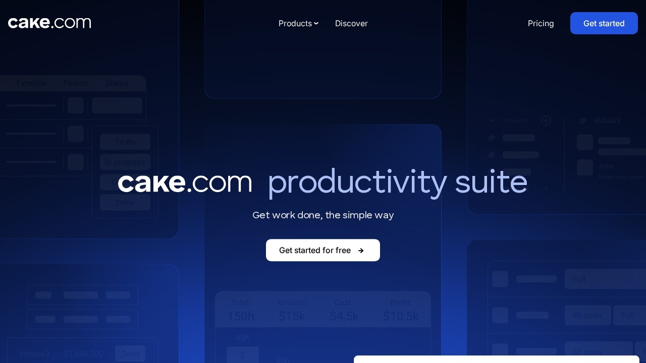 Cake.com screenshot 1