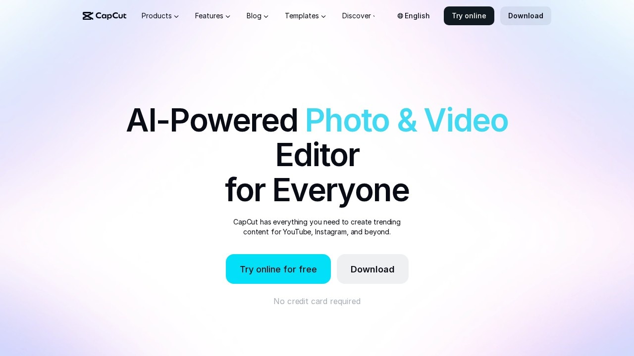 CapCut screenshot 1