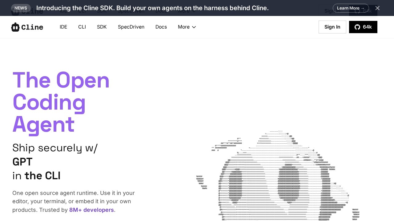 Cline screenshot 1