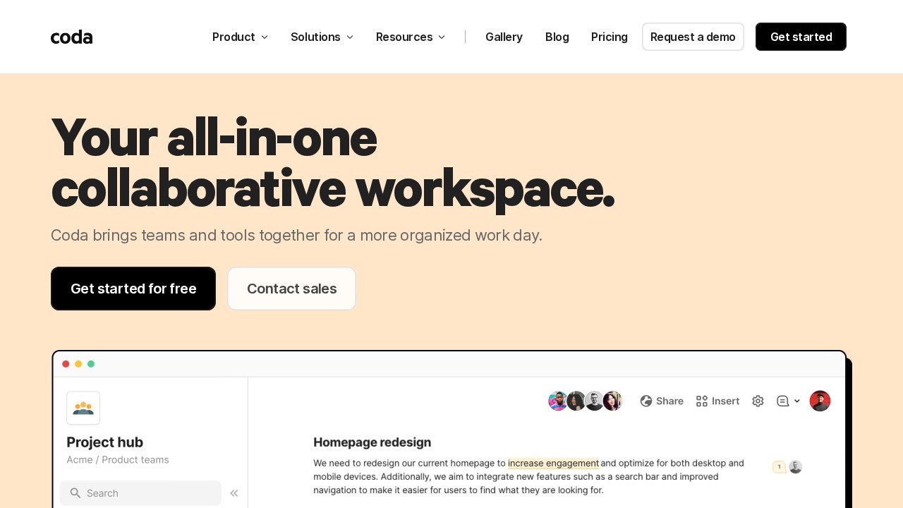 Coda screenshot 1