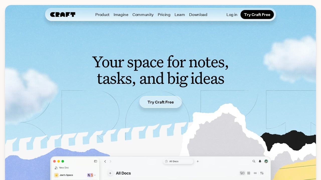 Craft screenshot 1