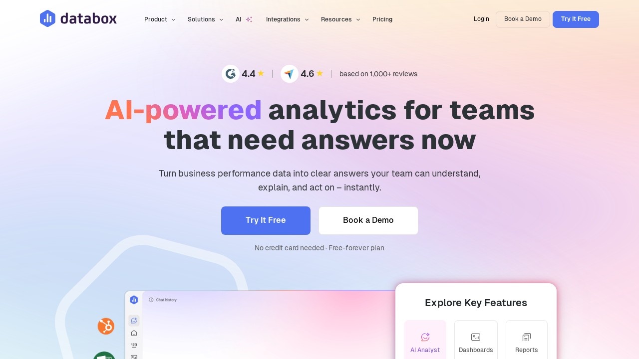 Databox screenshot 1