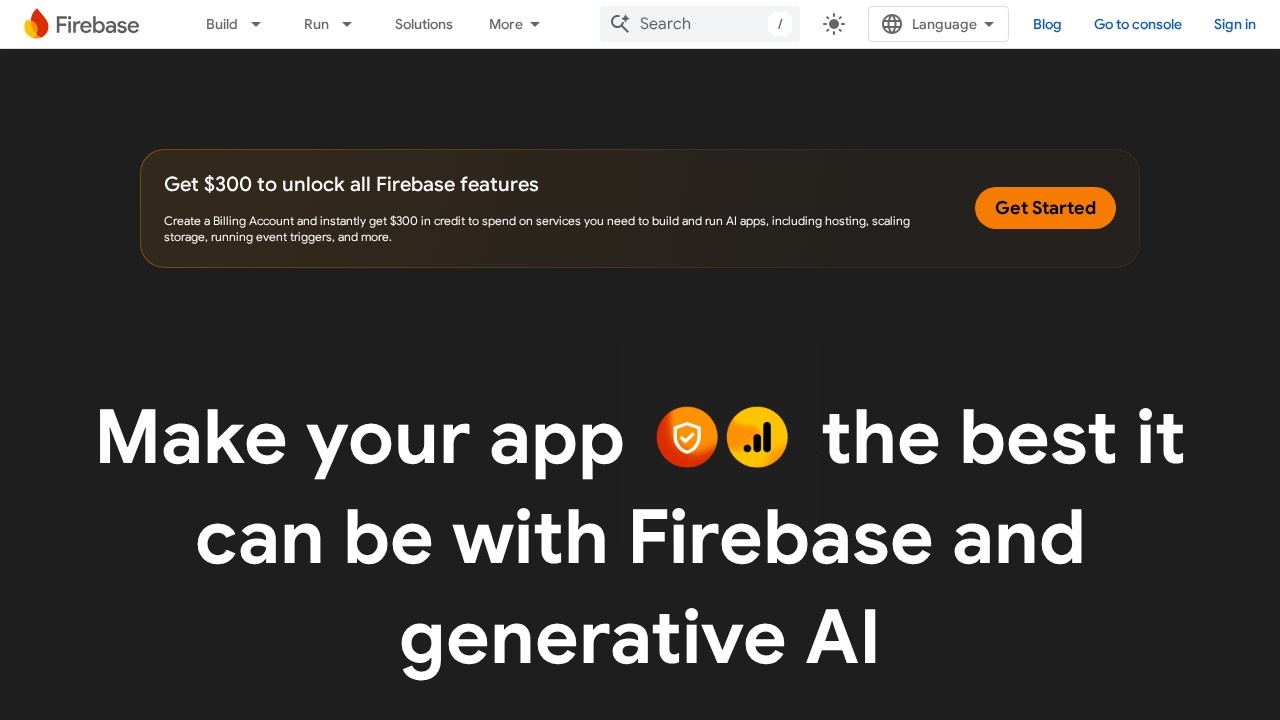 Firebase screenshot 1