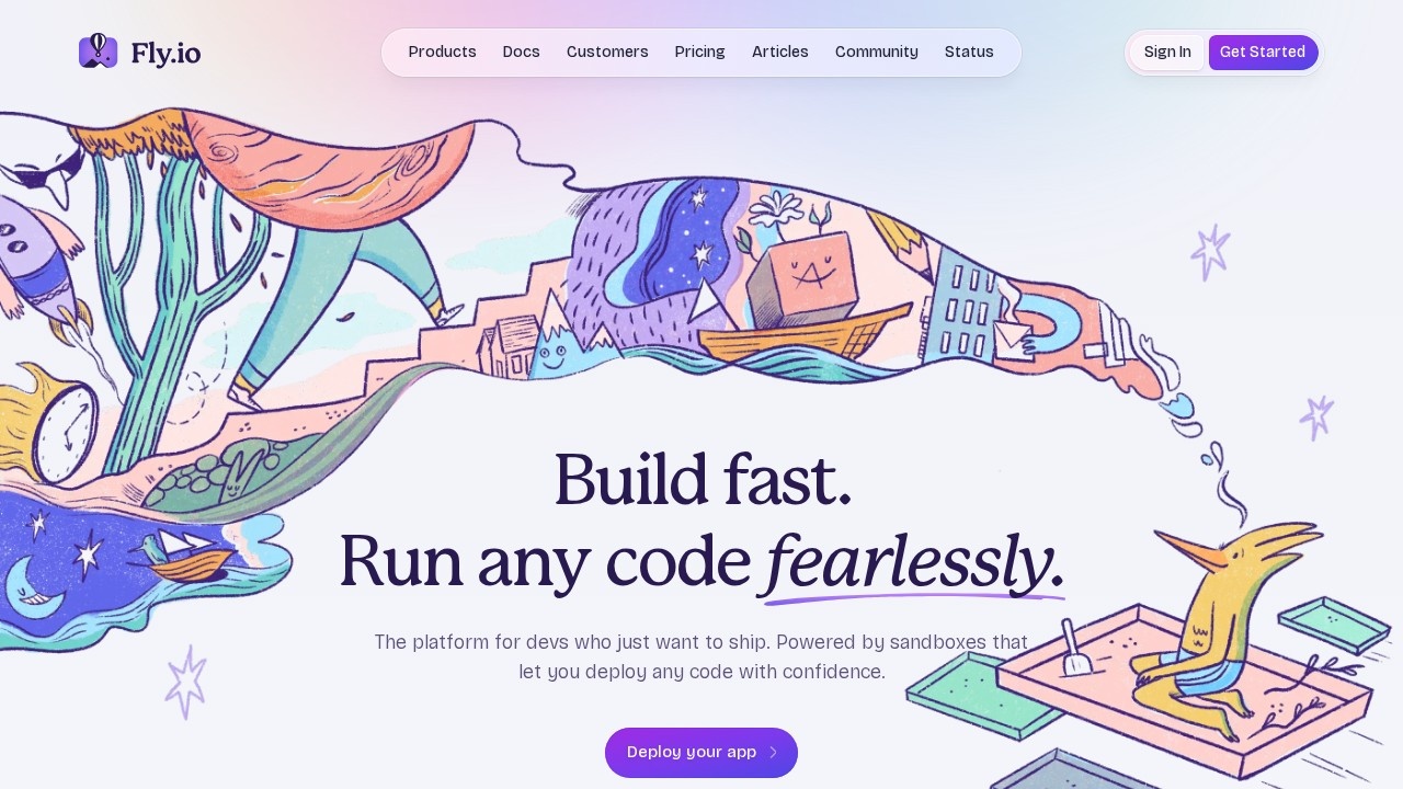 Fly.io screenshot 1