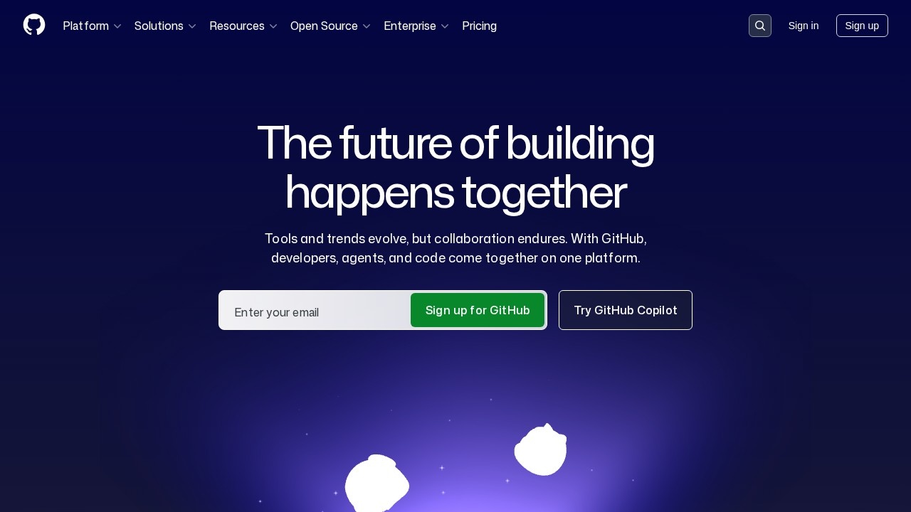 GitHub screenshot 1