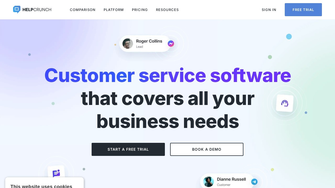 HelpCrunch screenshot 1