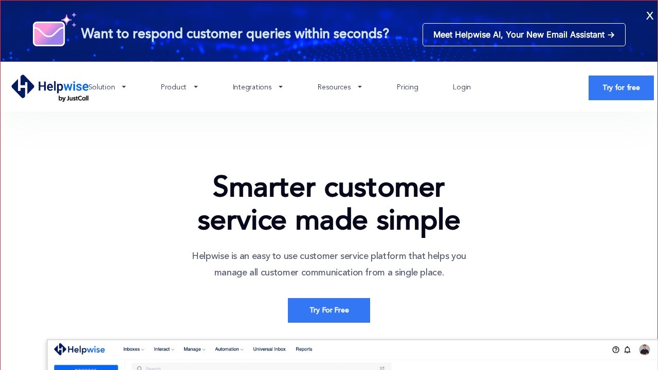 Helpwise screenshot 1