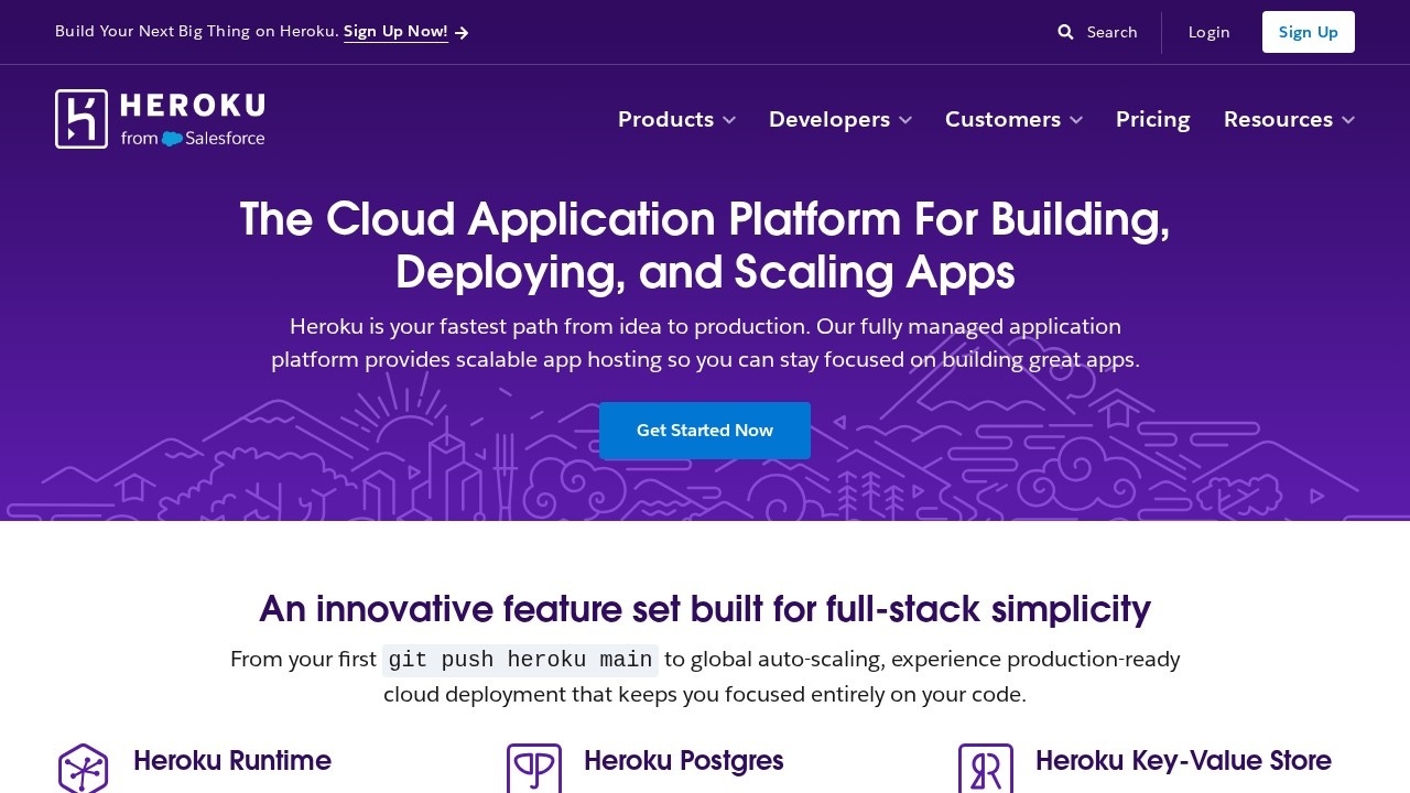 Heroku screenshot 1