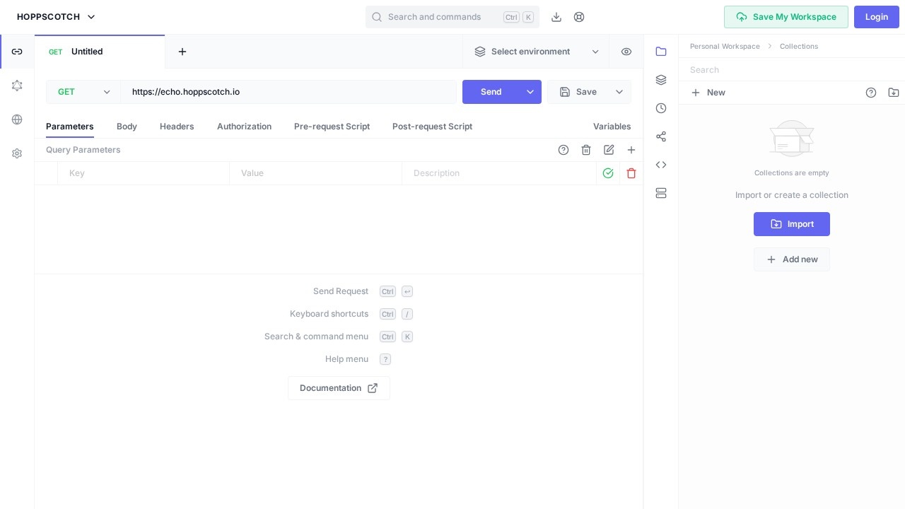 Hoppscotch screenshot 1