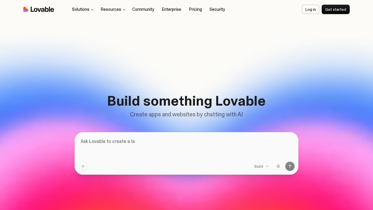 Lovable screenshot 1