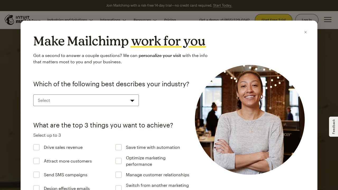Mailchimp screenshot 1