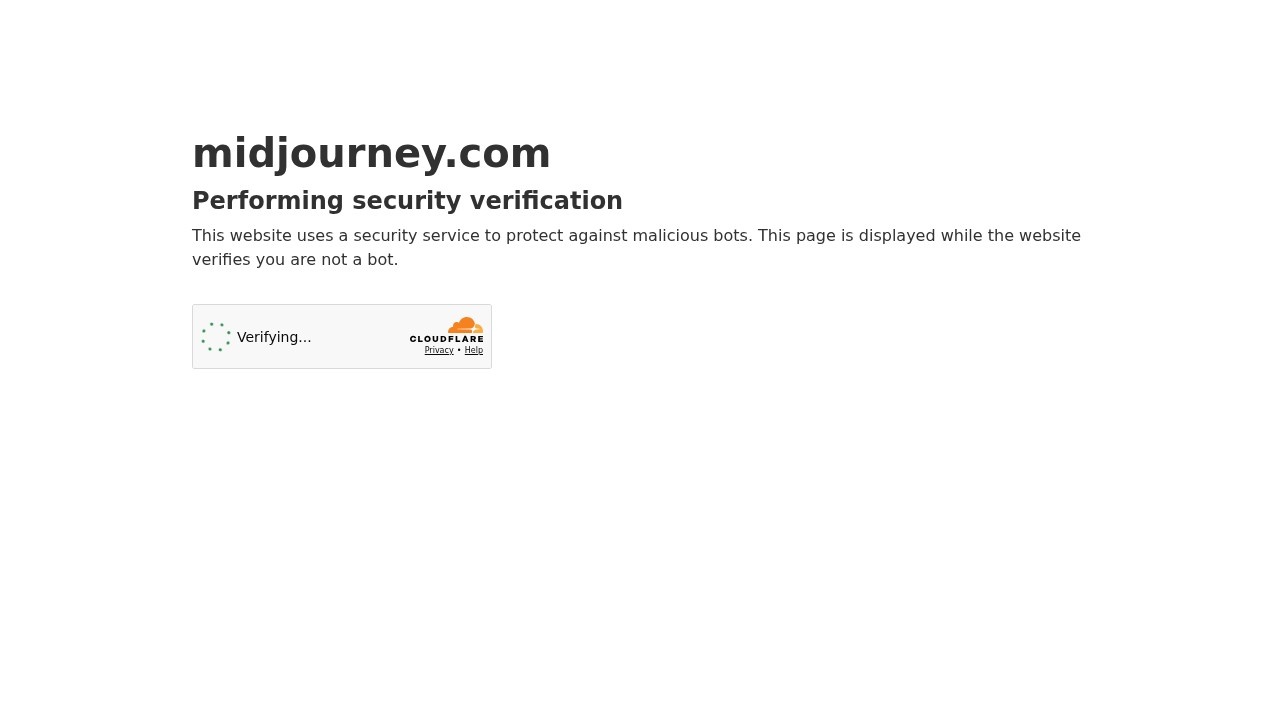 Midjourney screenshot 1