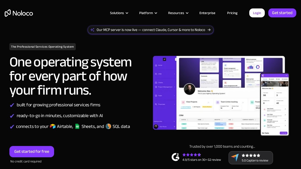 Noloco screenshot 1