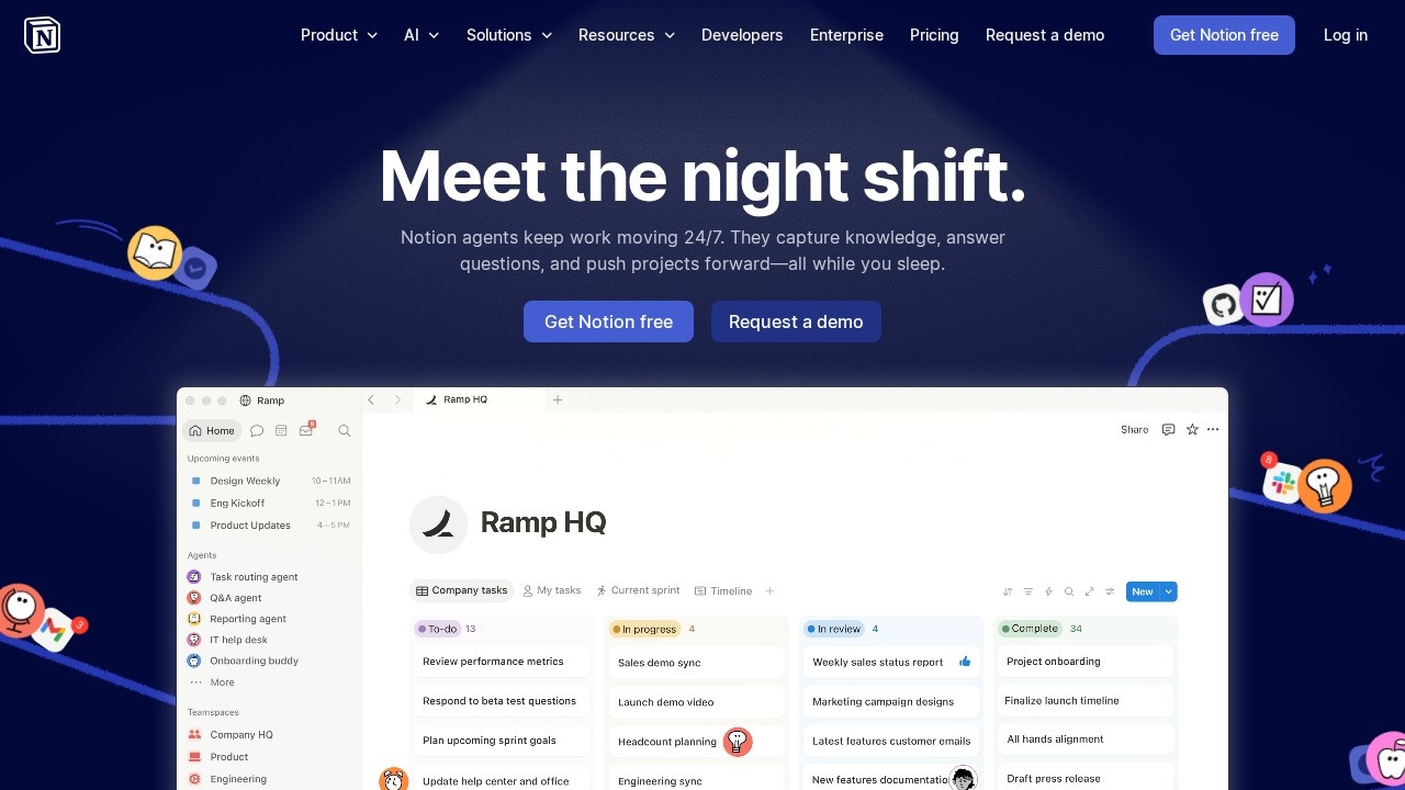 Notion screenshot 1