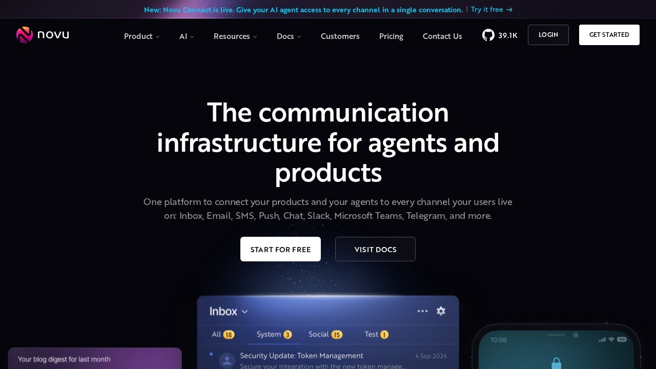 Novu screenshot 1