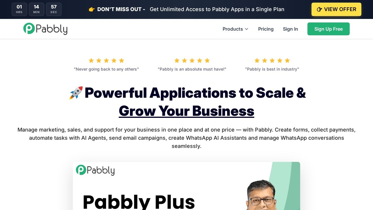 Pabbly Connect screenshot 1