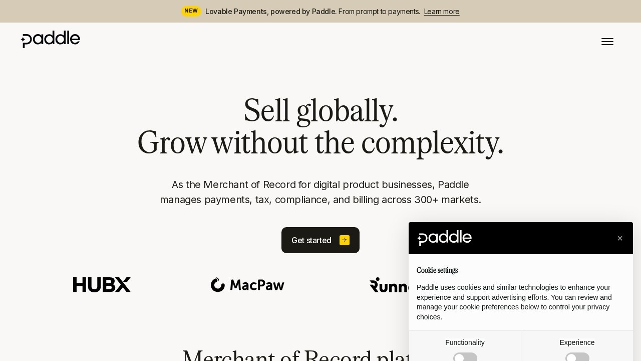 Paddle screenshot 1