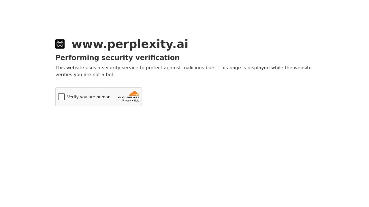 Perplexity screenshot 1